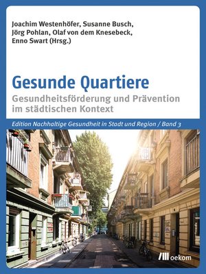 cover image of Gesunde Quartiere